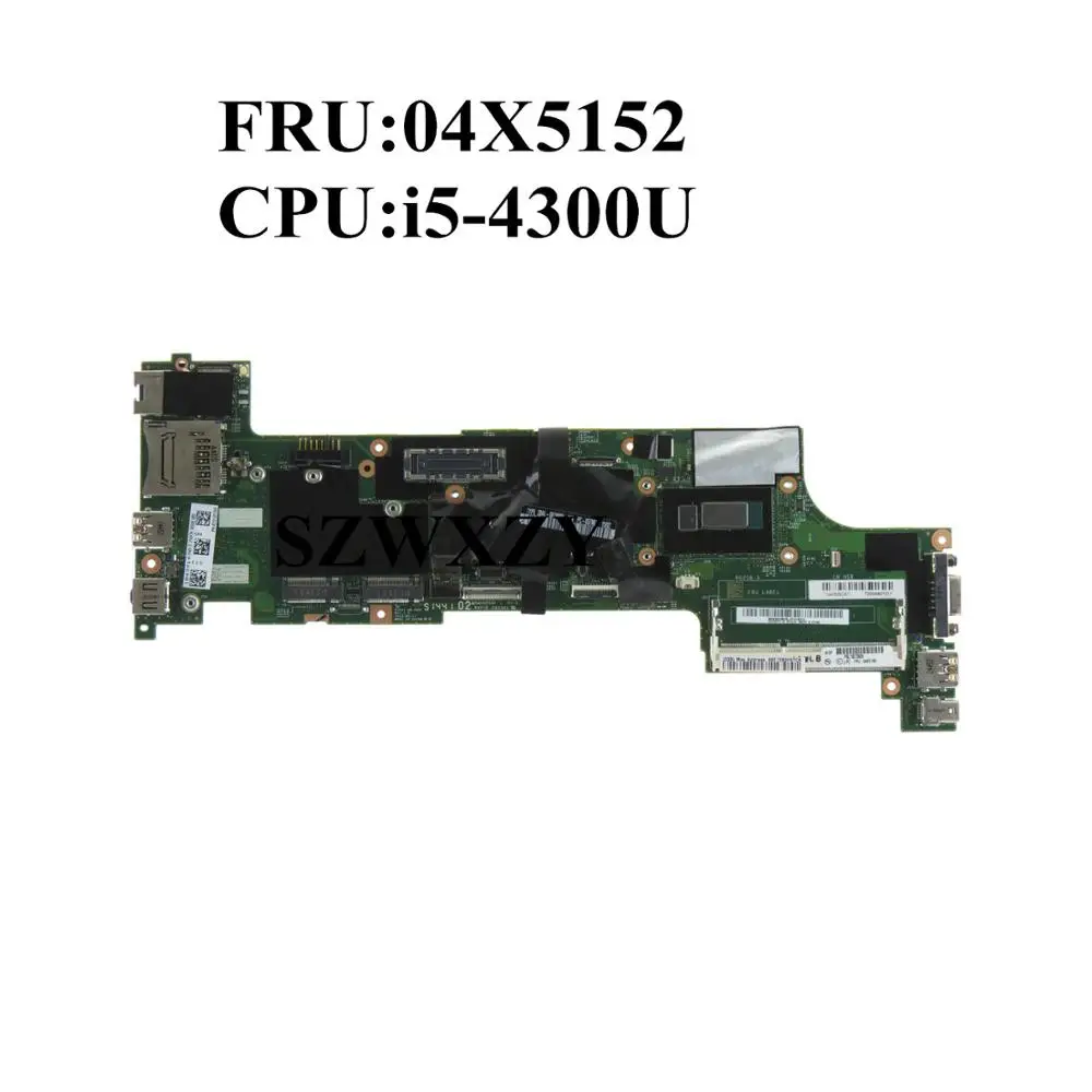 

Laptop Motherboard With SR1ED I5-4300U 04X5152 NM-A091100% working excellent for Lenovo X240