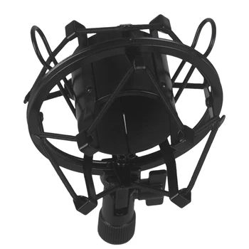 

Microphone Shock Mount, Mic Anti-Vibration Suspension Shock Mount Holder Clip for Diameter 46mm-53mm Microphone