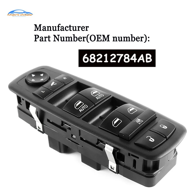 68212784AB для 2013-16 Dodge Ram 1500 2500 3500 передний левый регулятор переключатель окна питания
