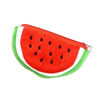 

Watermelon Shape Cartoon Kids Cute Portable School Cards Keys Students Pen Gift Coin Purse