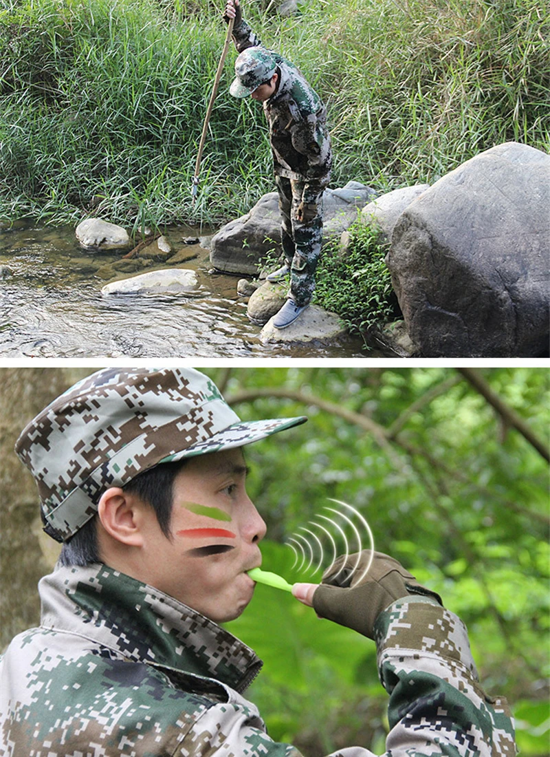 Description Picture 6 of itemMultifunctional Camping Cookware Spoon Fork Bottle Opener Portable Tool Safety & Survival Durable Stainless Steel Survival Kit