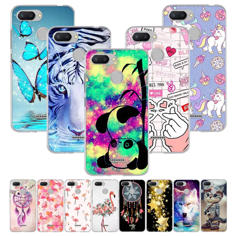 

Silicone Cover For Xiaomi Redmi 6 6A 5A 4A 4X Case Full Protection Soft TPU Back Cover Phone Case For Xiaomi Redmi6 Bumper Coque