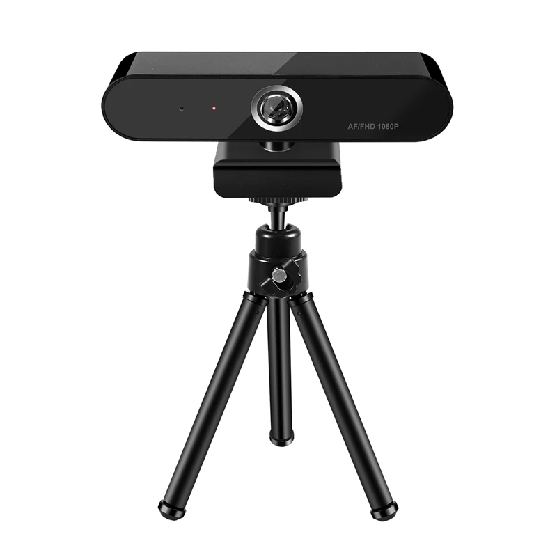 AAAJ-1080P веб-камера с автоматической фокусировкой, цифровая веб-камера с микрофоном для видеоконференций, записи и потоковой передачи, 90 градусов
