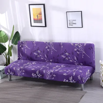 

1pc All-inclusive Sofa Bed Cover Tight Wrap Elastic Sofa Slipcover Folding Without Covers Couch Cover Armrest Towel