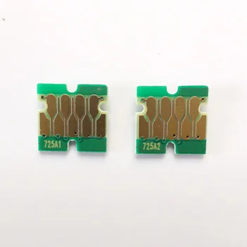 

2Pieces 600ML New Upgrade T725A White Ink Cartridge Chip For Epson SureColor F2000 SC-F2000 Printer F2000 T725A00 White C