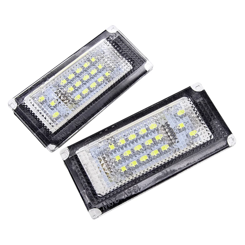 

2 Pcs Car Trunk LED Number License Plate Lights Lamp No Errors for BMW Mini Cooper R50 R52 R53 DXY88 Replacement Parts