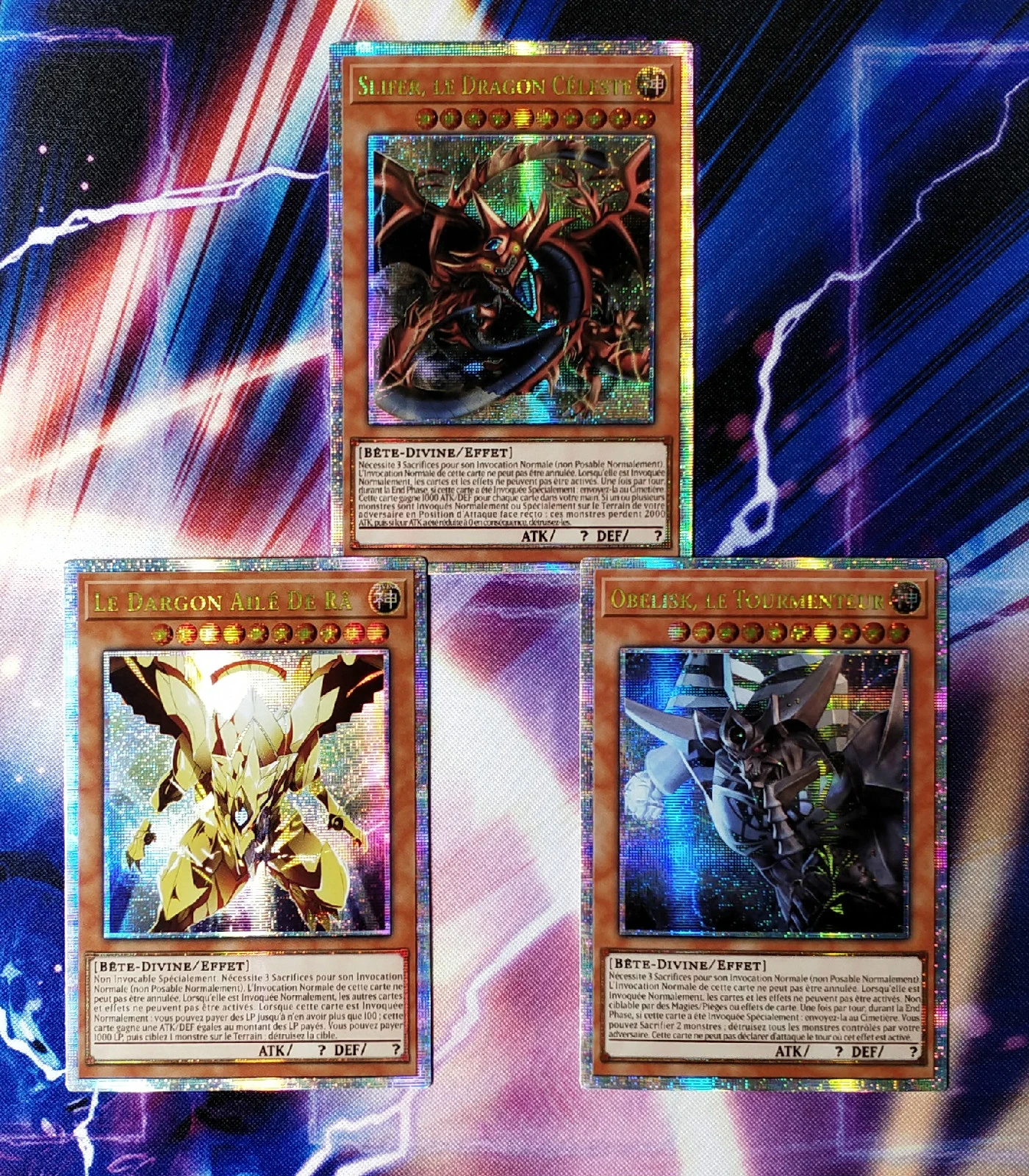 3pcs/set Yu Gi Oh English Egyptian Card Of God Diy Colorful Toys Hobbies  Hobby Collectibles Game Collection Anime Cards - Game Collection Cards -  AliExpress
