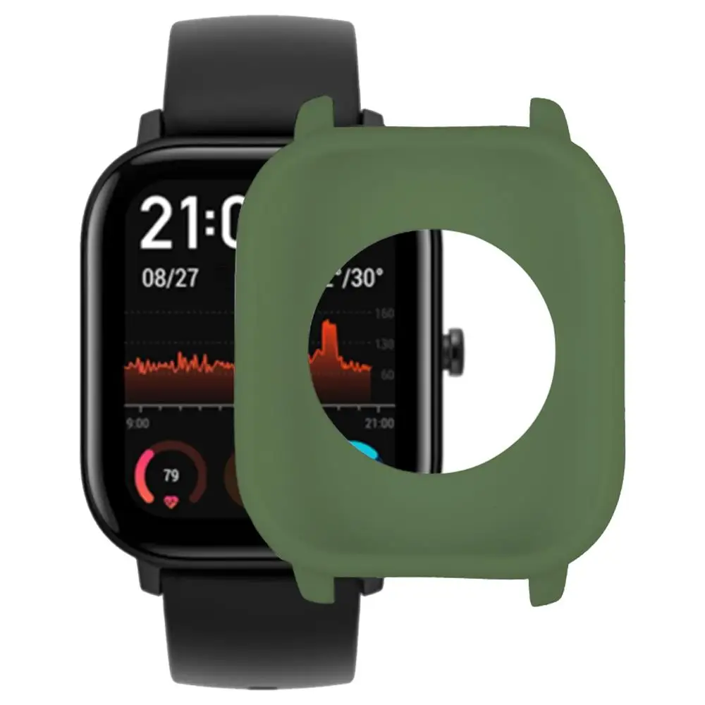 Силиконовый защитный мягкий чехол для Xiaomi Huami Amazfit GTS Smart Watch gps 5ATM водонепроницаемые умные часы