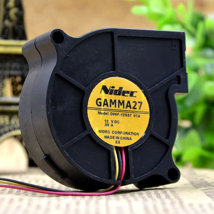 GAMMA27 D06F-12SS7 6025 6 см 12V 0.09A защиты электродвигателя Вентилятор охлаждения
