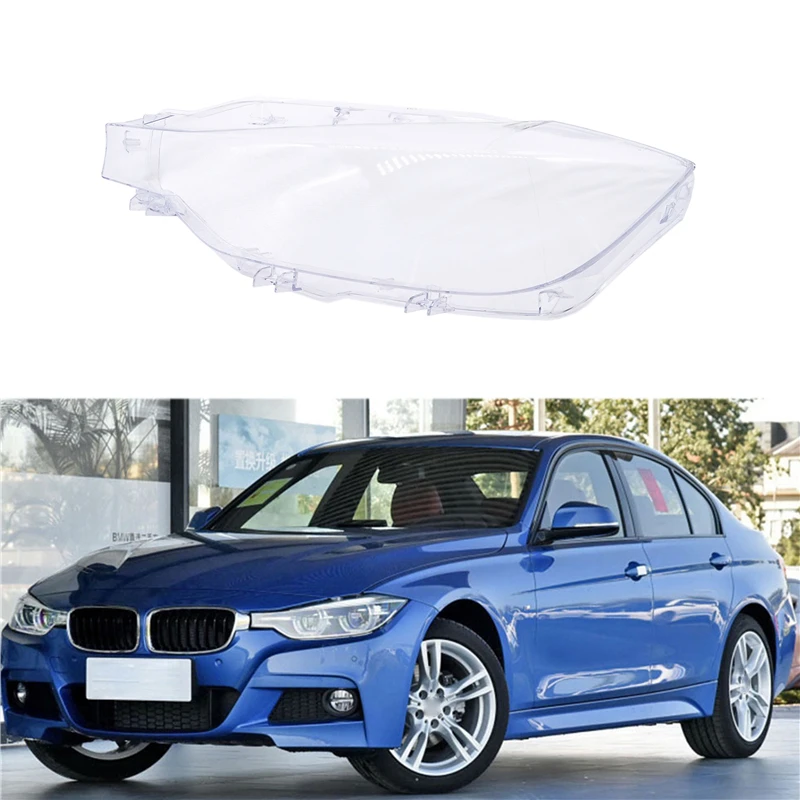 

Car Headlight Glass Automobile Left Right Headlamp Head Light Transparent Cover Case for BMW F30 F35 2016 2017 2018