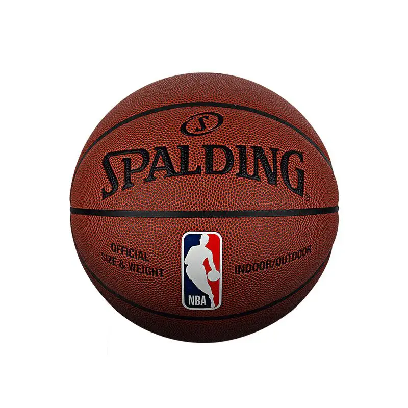 SPALDING цвет dribbler Крытый Открытый Баскетбол Официальный Размер 7 PU материал 74-602Y баскетбольное оборудование - Цвет: 74-602Y