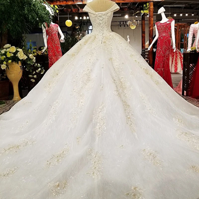 LS92440 свадебное платье с кружевом2018 новый дизайн мантии белой органзы кружевами