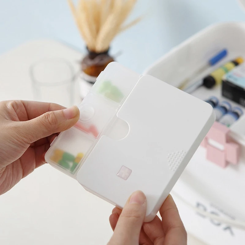 First Aid Kit Medicine Box Storage Box Plastic Container Emergency Kit Portable Multi-Layer Large Capacity Storage Organizer