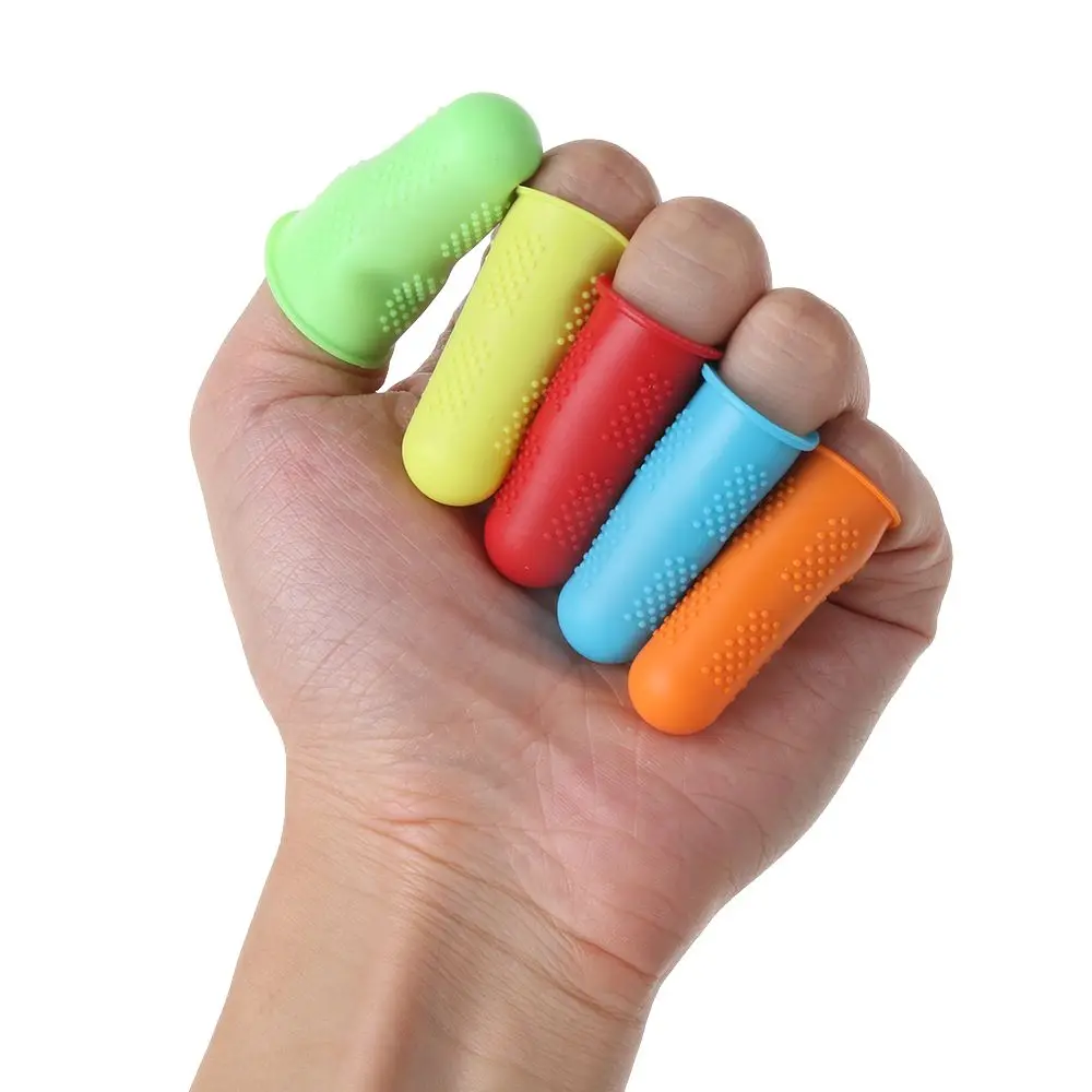 Rubber Sewing Non-slip Thimble DIY Protection Finger Accessories Soft  Silicone Hand Sleeves Guard Caps Needlework Quilting Tool - AliExpress