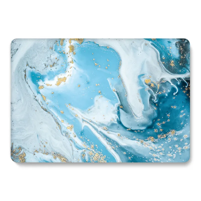 Marble R Чехол для Macbook Air 13 с мрамором, Жесткий Чехол для ноутбука Mac book Air A1466 A1369, прозрачный чехол для Apple Macbook 13,3 дюймов A1932 - Цвет: Marble R