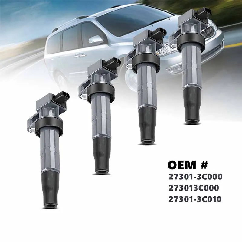 Катушка зажигания 27301-3C000 27301-3C010 1788292 UF546 5C1587 для Hyundai Kia 06-15 2.4L 3.3L 3.5L 3.8L 4 шт. |
