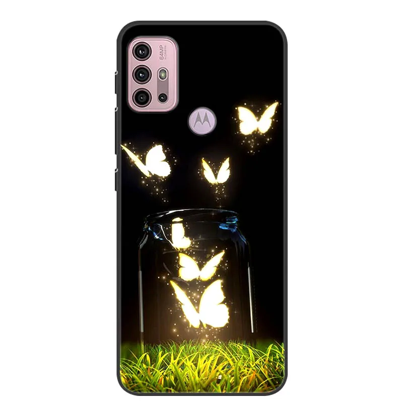 Fashionable Soft Silicone Back Cover Phone Case - Fits 6.5'' Models