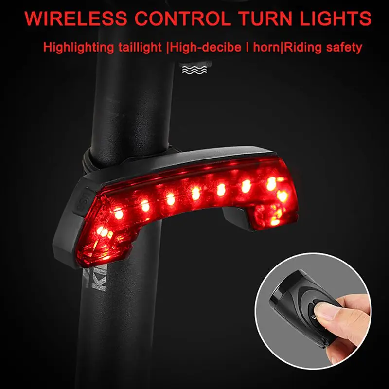 wireless charging bike lights