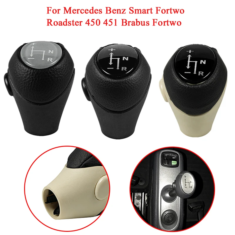 ForMercedesBenzSmartFortwoRoadster450451BrabusFortwoCarGearShiftCollarKnobShifter.jpg