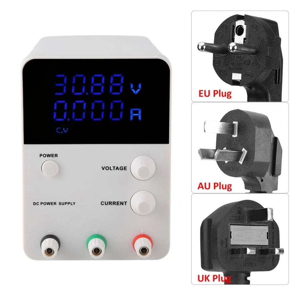 Регулируемый DC Питание GPS3010D переменной 30V10A трансформатор регулятор напряжения