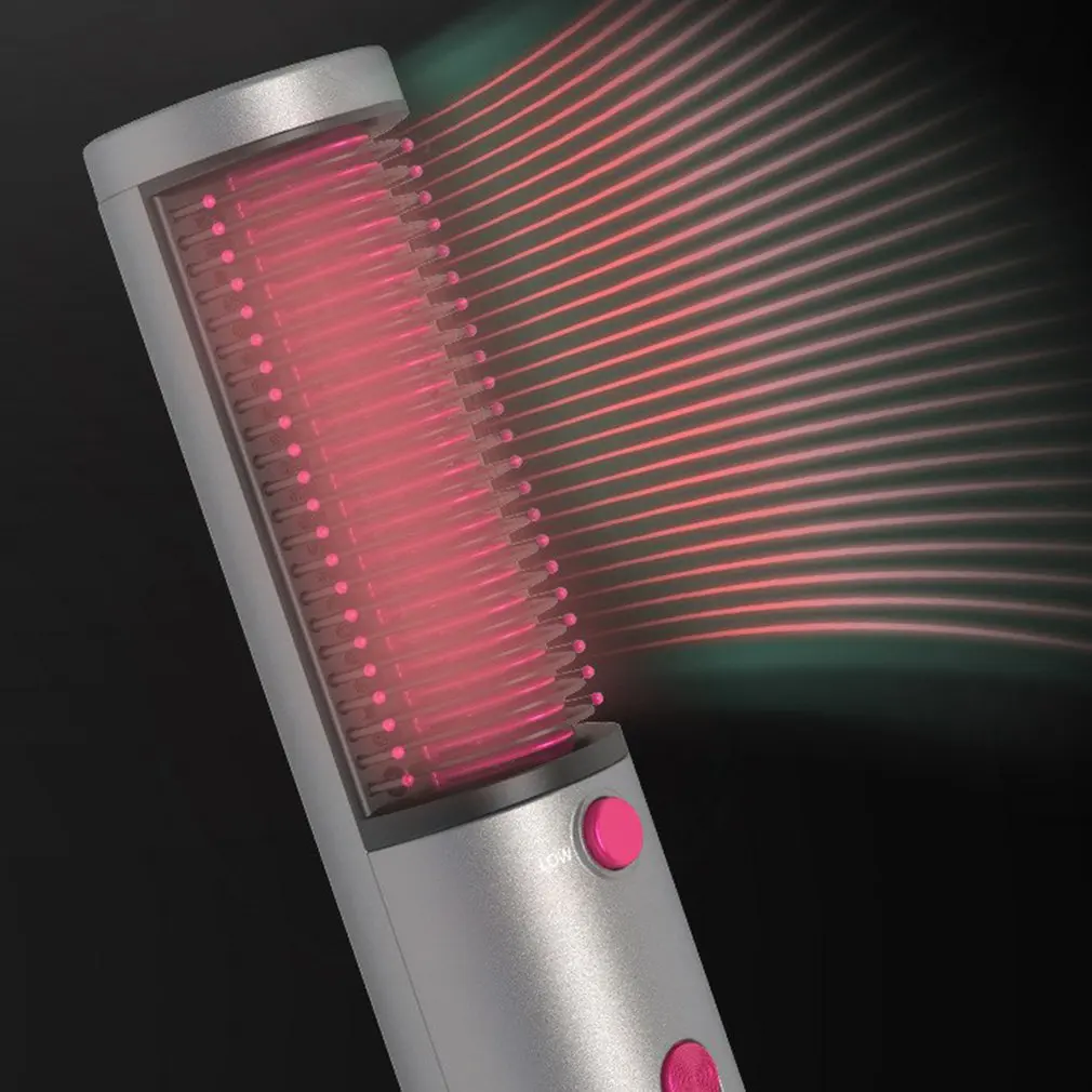 Hair Straightener Curlers Hot Air Comb Straight Volume Dual-Use 2-in-1 New style hair comb | Красота и здоровье