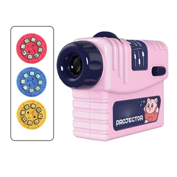 

Baby Sleep Story Flashlight Projection Lamp Toy Children Projector Story Toy Children Education Multi-modes For Over 3 T Kids