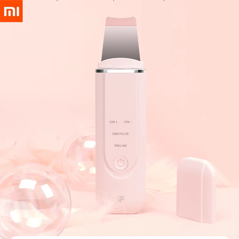 

InFace Ultrasonic Ion Cleansing Instrument Massage Skin Scrubber Peeling Shovel Facial Pore Cleaner Machine Xiaomi Supply Chain