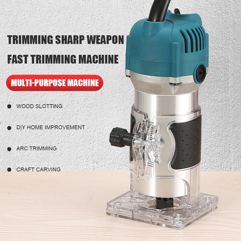 

Electric Hand Trimmer Palms Router Laminate Joiners Wood Working High Precision FP8