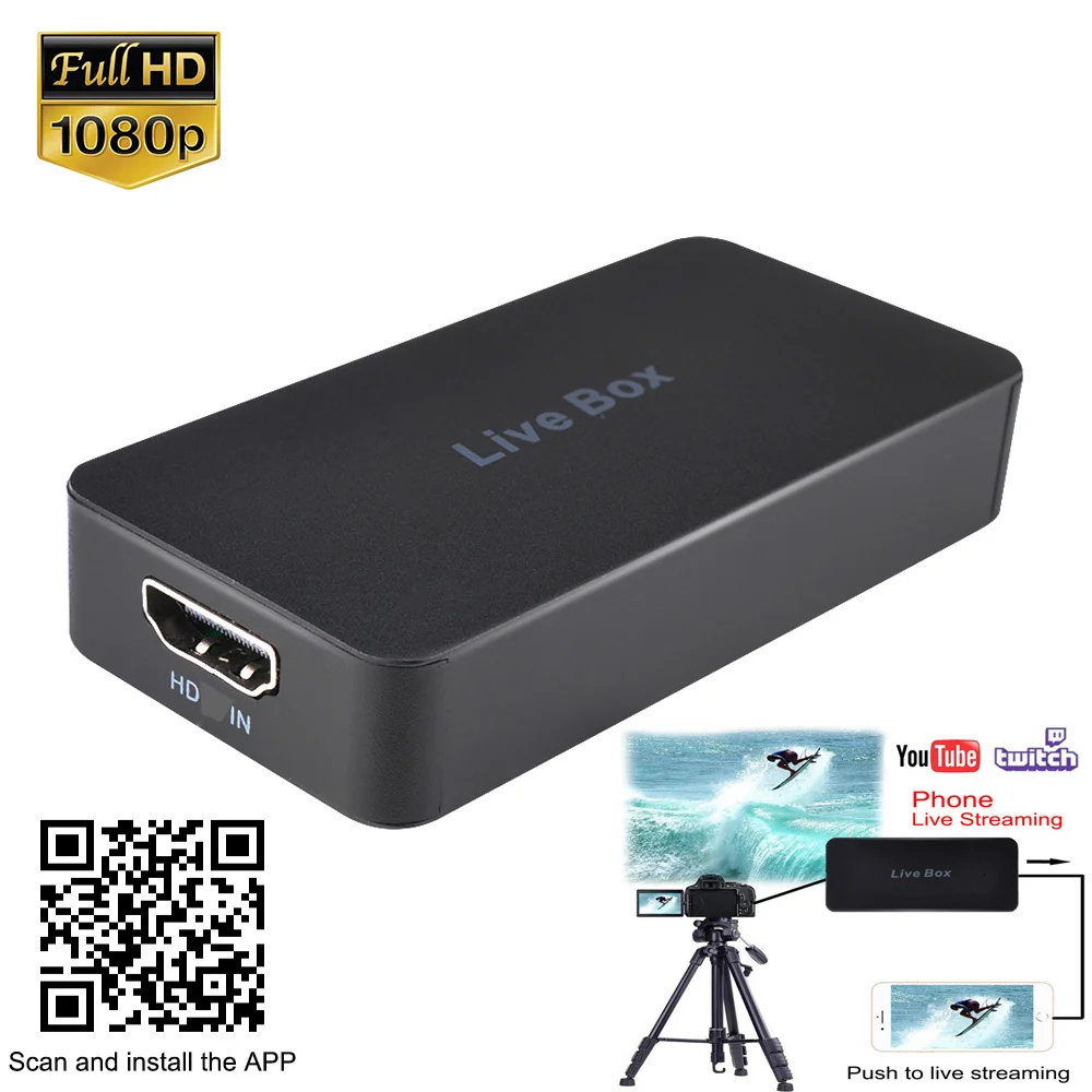 Ezcap 270 Video Capture Card 1080p Game Video Recorder For Ps3 Ps4 Tv Box Twitch Obs Youtube Mobile Phone Live Streaming Video Tv Tuner Cards Aliexpress