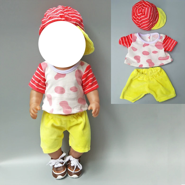 Для 43 см, Одежда для кукол, lastic, рубашка, кружевное платье для 18 дюймов, Одежда для куклы, штаны для 18 дюймов, кукла для девочек, подарки для малышей