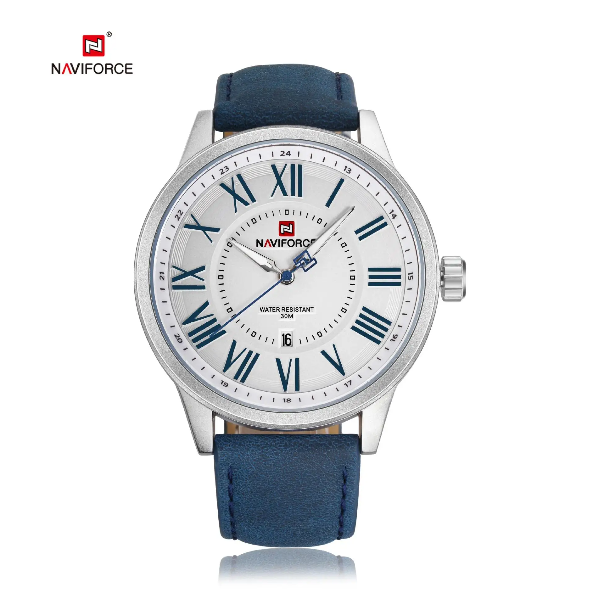 

Hot Selling Fashion MEN'S Quartz Watch Waterproof Belt Watch Roman Characters Calendar MEN'S Watch