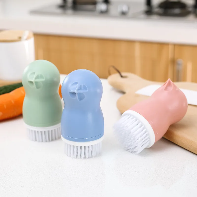 Fruits Vegetables Cleaning Brush Vegetable Brush Potato Easy Cleaning Tools Multi-function Kitchen Gadgets