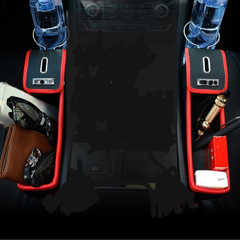 2021 Auto-Styling Car Seat Gap Scatola Di Immagazzinaggio Organizzatore Per Volvo S40 S60 S80 Xc60 Xc90 V40 V60 C30 Xc70 V70/Mini Cooper R50 R52 R53
