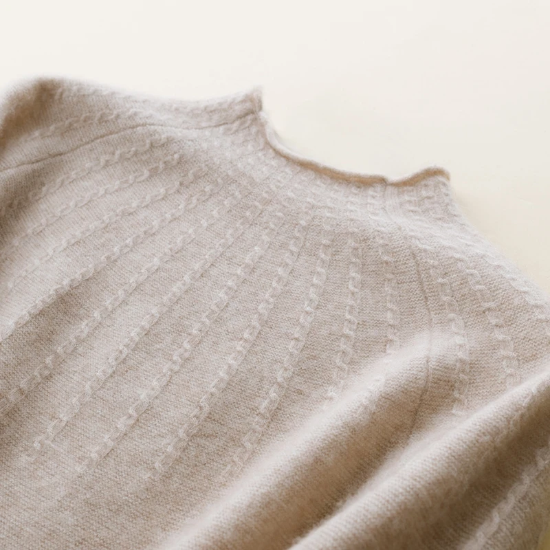 Winter Sweater 2020 Turtleneck 100% Cashmere