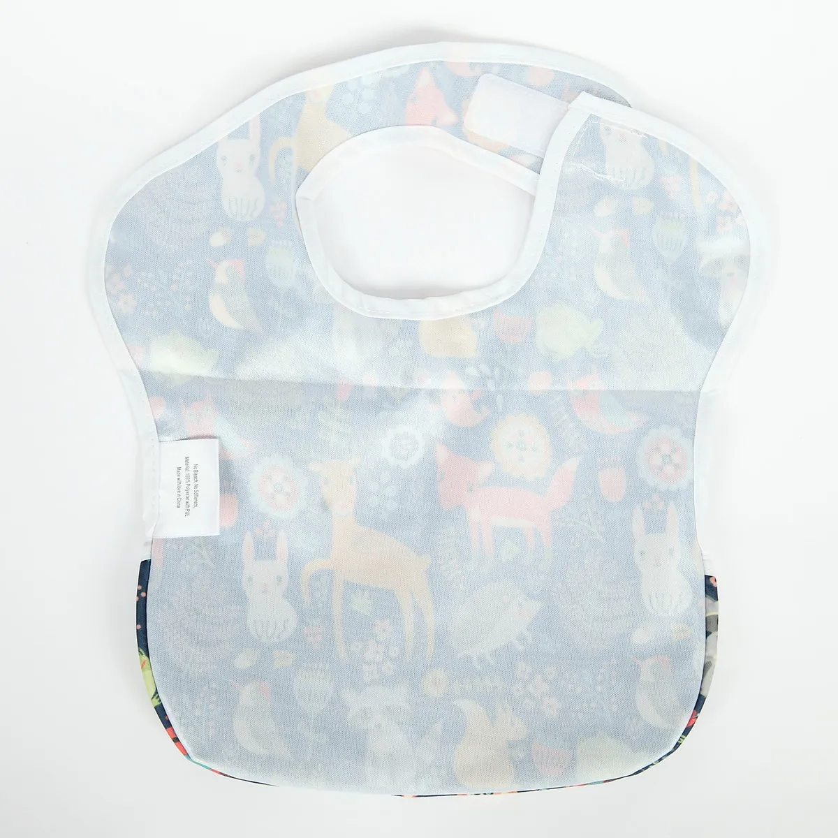 [Sigzagor]1 Baby Bib Feeding Waterproof With Pocket 6 to 24 months