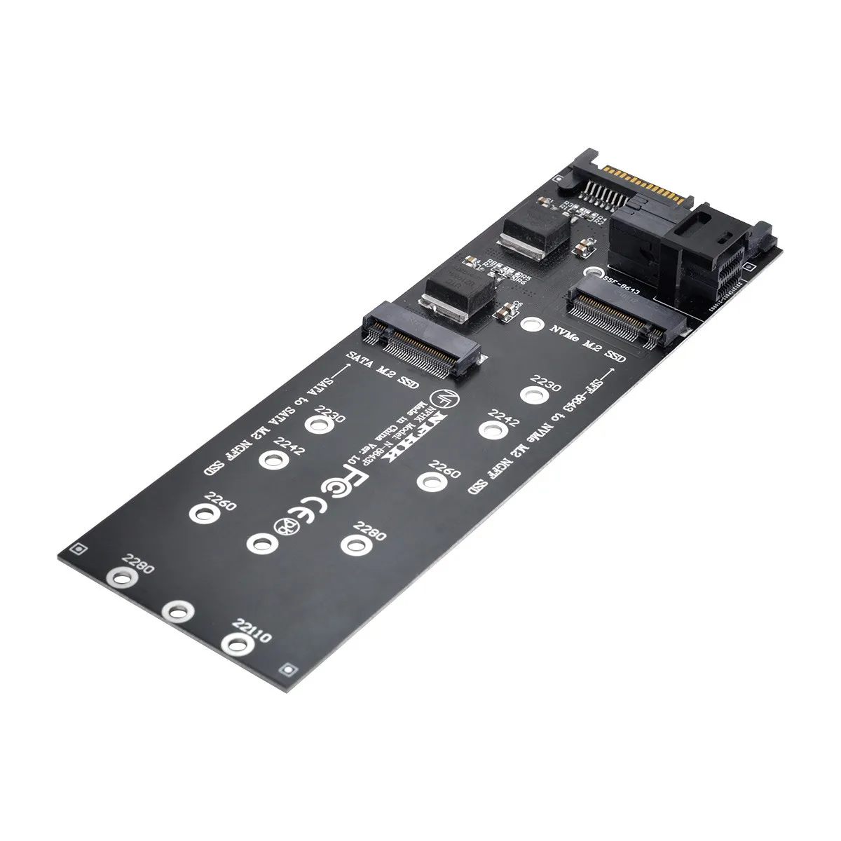 ChenYang CY 22Pin SATA Adapter SFF-8643 to M.2 U2 Kit NGFF M-Key Slimline SAS NVME PCIe SSD for Mainboard | Компьютеры и офис