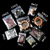 100pcs Resealable PP Super Clear Plastic Zip Lock Bags Antioxidant Jewelry Bracelet Headdress Fruits Eco-Friendly Gifts Pouches 2