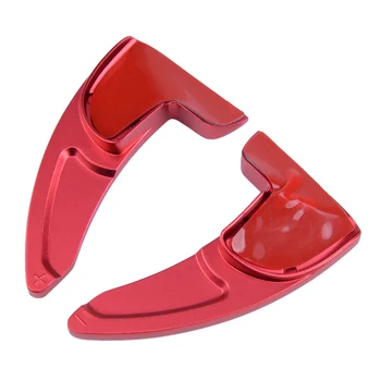 

Aluminum Alloy Red Steering Wheel Shift Paddle Trim Cover Fit for Jeep Grand Cherokee 2014 2015 2016 2017 2018 2019 2020