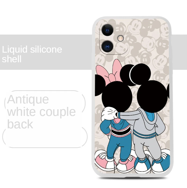 Disney For Iphone 6 6s 6plus 7 8 Plus X Xs Xr Max 11 12 Pro 12promax 12min Mickey Minnie Phone Case Cover Phone Case Covers Aliexpress