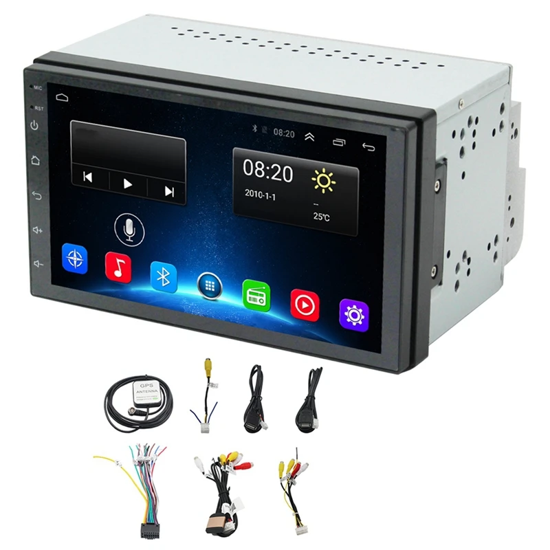 

2Din Android 8.1 Universal Machine Navigation Car Navigator Mp5 Car Navigation Dvd One Machine