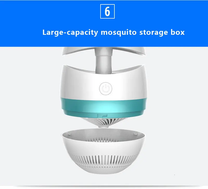 Светодиодный Mosquito Убийца лампы USB заряженных против комаров лампы без излучения звука безопасности насекомых Убийца комаров Ловушка Fly