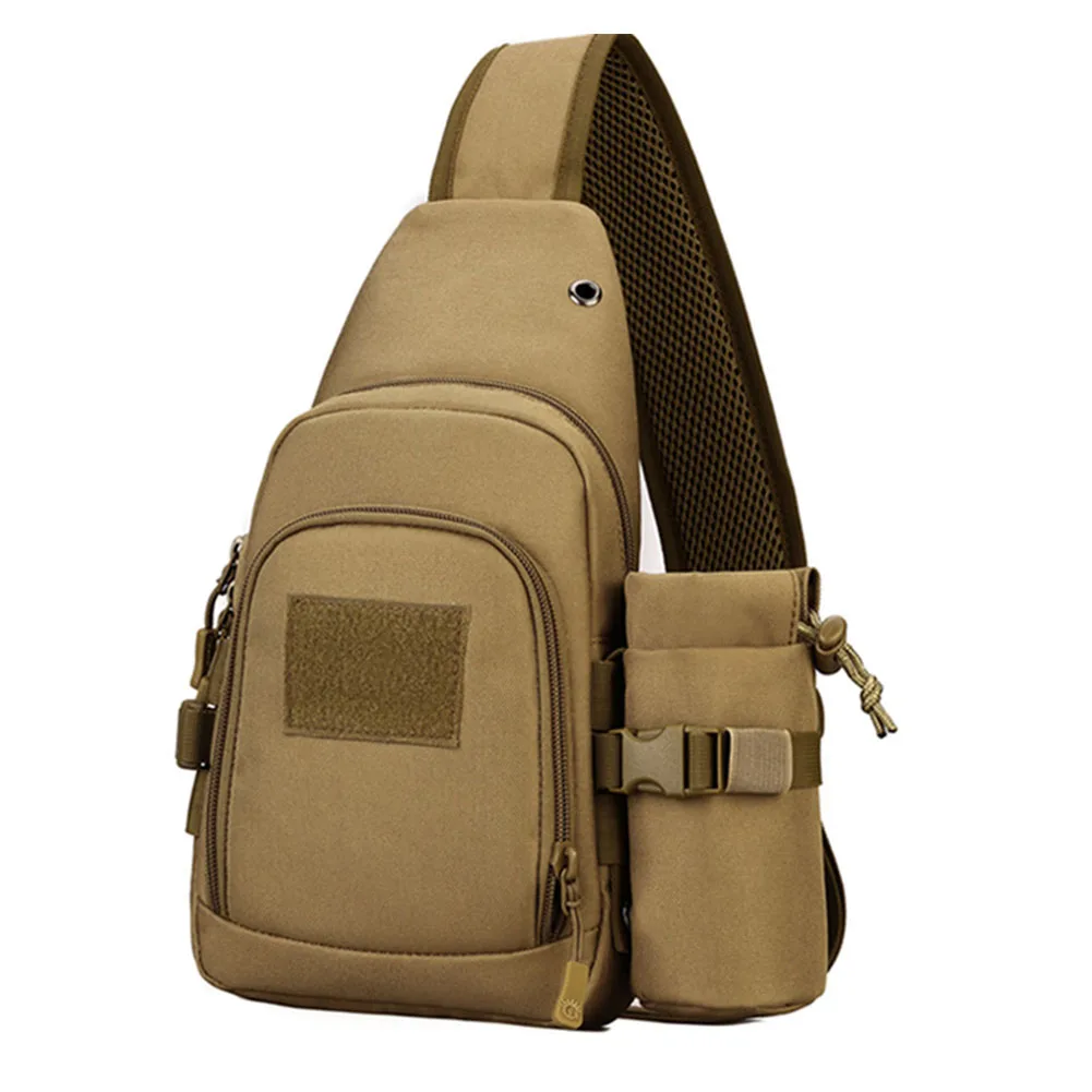 

Backpack Outdoor Chest Pack Sport Travel Nylon Single Shoulder Hiking Trekking Molle Daypack Tactical Bag Anti-tear Camping