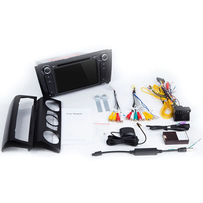 Авто Радио 1 Din автомобильный dvd плеер для BMW E87 серия E88 E82 E81 I20 GPS навигация
