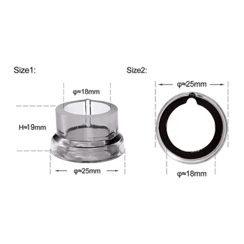 Silicone Sleeves For Vacuum Cup Extender Penis Clamping Kit For Penis Enlargement/ Extender/Stretcher Replacement 4