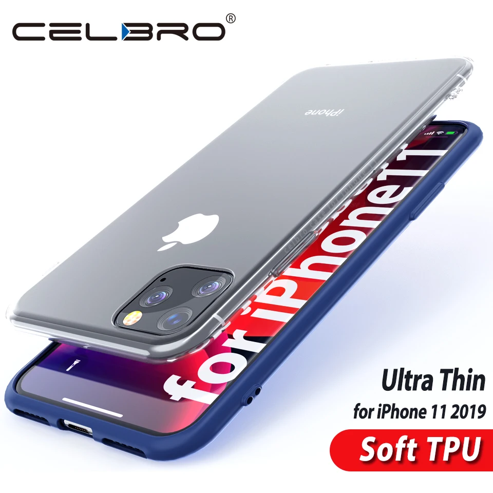 

Ultra Thin Phone Case Cover for iPhone 11 max Case Capa Silicon Phone Cover for iPhone 11 pro XI XIR Max 2019 Case Shell Capa