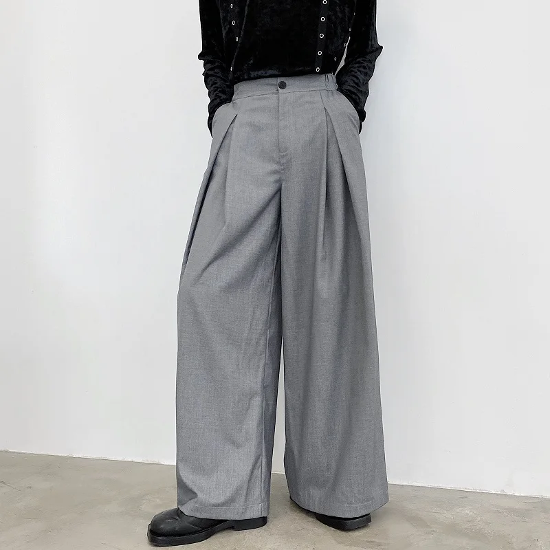 Mens Trousers Wide Legs Waist | Japan High Street Pants | Vintage Mens ...