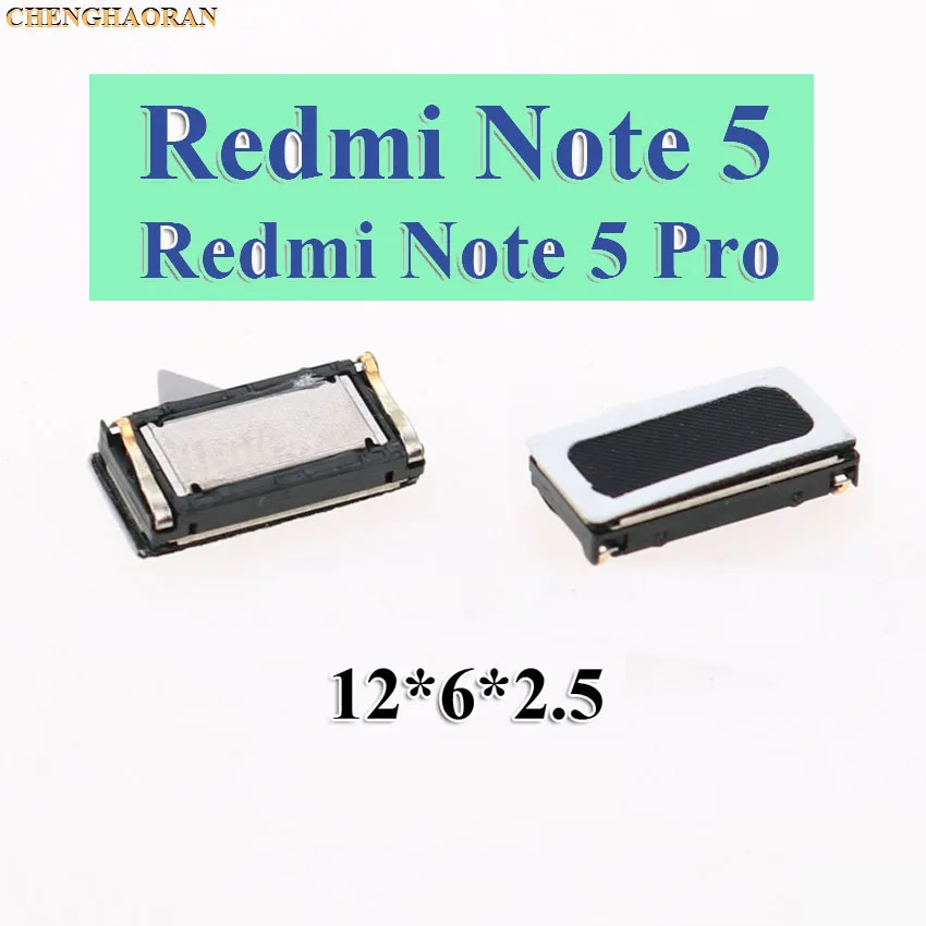 Redmi Note 5 5 Pro 2 шт. наушники звук Топ Динамик приемник для Xiaomi Redmi 6 4 Pro 3 3X3 S S2 Note 7 6 5 2 3 Pro 4 4X 6A 5A - Color: Redmi Note 5 5 Pro