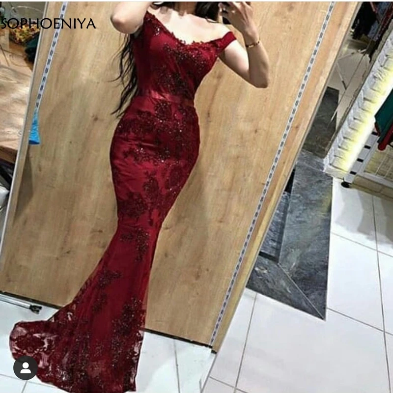 New Arrival V Neck Mermaid evening dresses 2021 Lace Beaded Formal dress Party abendkleider Robe de soiree abendkleid | Свадьбы и