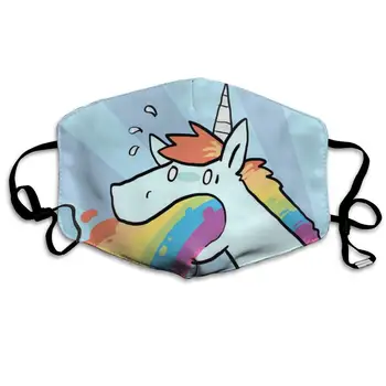 

Mouth Mask Funny Cat RideUnicorn Spitfire Print Masks - Breathable Adjustable Windproof Mouth-Muffle, Camping Running for Women
