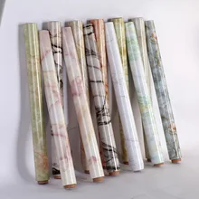 Marbling клейкая бумага кухонный стол-шкаф декоративная мебель ремонт клейкая бумага Настольный водонепроницаемый маслонепроницаемый